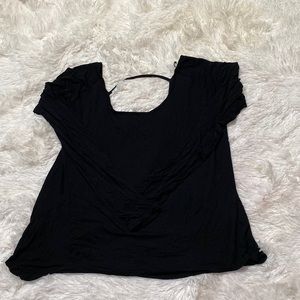 Zyia xl black namaste shirt